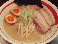 「味玉味噌ラーメン（太麺）+無料大盛り 【780円】」@ラーメン長山の写真