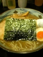 「限定味噌ラーメン「ど・リオン」、大盛（￥700）」@オリオン食堂の写真