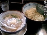 「つけめん（700円）+味たまご（100円）」@麺堂 稲葉の写真