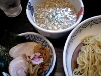 「豚鴨つけそば（700円）」@中華そば 多賀野の写真