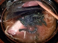 「小吉ラーメン 630円（並盛）」@横浜ラーメン 大吉家 練馬店の写真