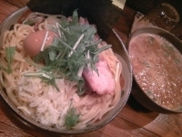 「特製つけめん 1000円 特盛 200円」@つけ麺 椿の写真