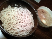 「塩つけ玉そば特盛 1050円」@鶏そば専門店 前略。まるきゅうの写真