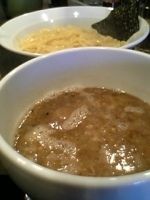 「魚プラスつけめん（￥800）」@麺屋錦 新橋の写真