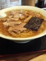 「チャーシューメン+特盛」@大熊食堂の写真