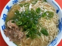 「ラーメン+替え玉」@元祖 長浜屋の写真