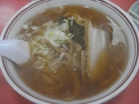 「ラーメン+餃子」@珍來 松戸古ヶ崎店の写真