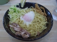 「はじそば・こってり・中盛・温かい」@中華そば・特製もりそば 満帆 伊勢崎店の写真