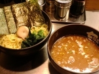 「つけめん 中盛」@らーめん七福家 川崎店の写真