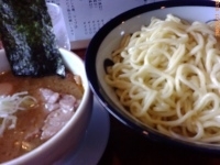 「濃厚冷つけ麺（大盛+味玉+チャーシュー） 700円+100円+1」@つけ麺 目黒屋の写真