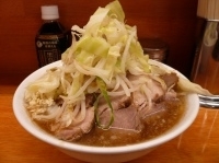 「小ぶた増し（ニンニクヤサイカラメ）」@ラーメン二郎 立川店の写真