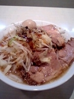 「濃厚醤油旨み全部増し並」@麺屋 にゃみの写真