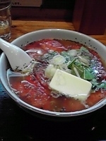 「とまとらーめん」@麺ぽーかろぅの写真