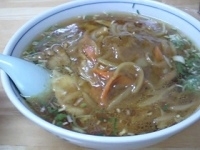 「カレーラーメン（600円）」@結城飯店の写真