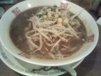 「カレーラーメン+挽き肉（無料サービス中）」@おおぎやラーメン 前橋小島田店の写真