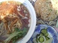 「半チャーハンとラーメンセット￥720」@中華料理 幸楽の写真