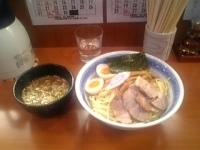 「丸特つけ麺 中盛り」@麺恋処 いそじの写真