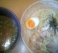 「つけ麺（こってり、太丸麺） 680円」@麺屋青山 臼井店の写真