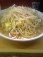 「小らーめん 野菜多め」@ラーメン二郎 品川店の写真