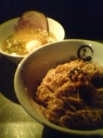 「鶏白湯白エビつけ麺」@らーめん愉悦処 鏡花の写真