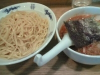 「つけ麺プラス味付け玉子」@はやし家の写真