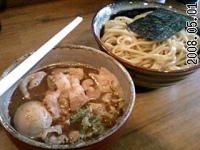 「特製つけ麺 中盛（950円）」@蝉時雨の写真