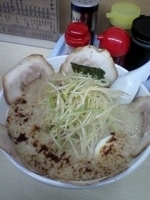 「白ねぎチャーシューらーめん」@ラーメン専科 めん吉の写真