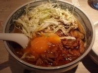 「豚菜カリー麺（白飯付き）（期間限定・会員限定）」@麺屋武蔵 江戸きんの写真