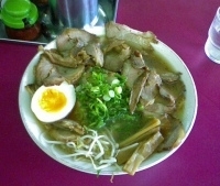 「トンコツ醤油大」@特製ラーメン専門 豚菜館の写真