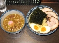 「特製つけそば中盛り」@中華そば わた井の写真