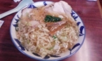 「まる重ラーメン（チャーシュー3枚のせ）」@柳麺まる重の写真