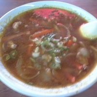 「カレーラーメン」@やまや食堂 本町店の写真