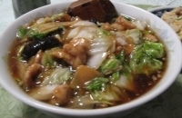 「肉そば」@中華料理 金龍の写真