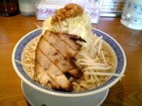 「ふじ麺（中盛）」@常勝軒 伊勢崎総本店の写真