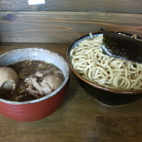 「特製つけ麺（大盛）+味玉」@蝉時雨の写真