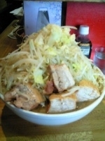 「チャーシューメン大盛ニンニク」@ラーメン髭の写真