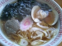 「九十九里ラーメン （600円）」@土屋水産の写真