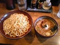 「つけ麺（あつもり）+玉子」@二代目つけ麺屋 桜の写真
