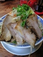 「角ふじらーめん（中盛り、小豚）」@明心角ふじの写真