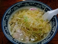 「ネギラーメン￥780」@手打ちらーめん麺之介の写真