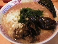 「あっさり変わり正油 （麺柔目）￥650 あおさのりトッピング ￥」@豚骨ラーメン とんぷうの写真