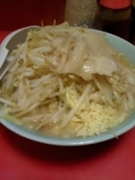 「ラーメン（野菜増し増し・背脂・ニンニク）」@ラーメン二郎 歌舞伎町店の写真