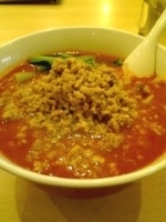 「赤辛坦々麺」@鉄なべや とん太の写真