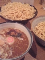 「特製つけ麺（特盛）」@つけ麺屋 銀四郎の写真