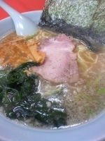 「ラーメン 醤油 （固め・コッテリ） ￥530」@ラーメンショップ 北川辺店の写真