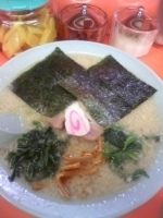 「ラーメン 醤油 （固め・コッテリ） ￥550」@ラーメンショップ 尾島店の写真