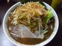 「新化中華そば/普通盛・野菜ダブル（680円）」@東池袋大勝軒 新化勝軒の写真