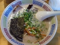 「01 長浜ラーメン（コッテリ） 替え玉2 500円」@ハングリードラゴンの写真