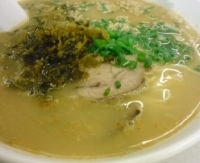 「ラーメン+高菜 \600」@長浜ら〜めん とんこつ屋の写真