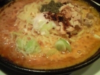 「満州トロトロ坦々油そば」@吉祥寺 武蔵家3の写真